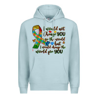 Blue Mist autism awareness Premium Hoodie - Artiststas