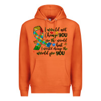 Carrot autism awareness Premium Hoodie - Artiststas