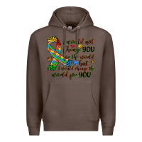 Coffee autism awareness Premium Hoodie - Artiststas
