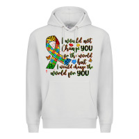 Dove Grey autism awareness Premium Hoodie - Artiststas