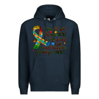 Navy autism awareness Premium Hoodie - Artiststas