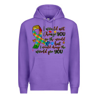 Purple autism awareness Premium Hoodie - Artiststas