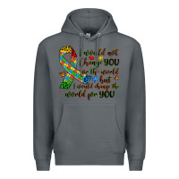 Rock autism awareness Premium Hoodie - Artiststas