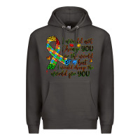 Smoke autism awareness Premium Hoodie - Artiststas