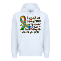 White autism awareness Premium Hoodie - Artiststas