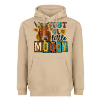 Mushroom just a little moody with cow Heavyweight Hoodie - NancyCooperArtShop