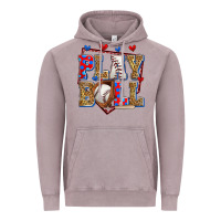 Vintage Zinc play ball baseball Vintage Hoodie - Zillion Design Studio