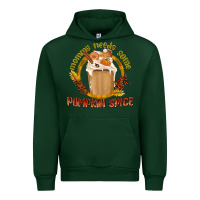 Forest Green Mommy Needs Some Pumpkin Spice Urban Hoodie - texasbilliewilder