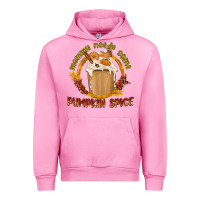 Fuchsia Pink Mommy Needs Some Pumpkin Spice Urban Hoodie - texasbilliewilder