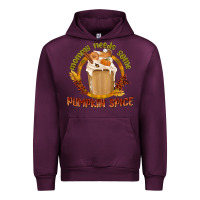 Mauve Wine Mommy Needs Some Pumpkin Spice Urban Hoodie - texasbilliewilder