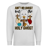 Dove Grey ain t no ghost but the holy ghost Premium Sweatshirt - MaliasSmallBusiness