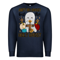 Navy ain t no ghost but the holy ghost Premium Sweatshirt - MaliasSmallBusiness