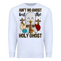 White ain t no ghost but the holy ghost Premium Sweatshirt - MaliasSmallBusiness