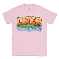 Bubblegum Pink Later Classic Tee - CowhideDigitalArt