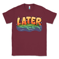 Burgundy Later Classic Tee - CowhideDigitalArt
