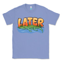 Colony Blue Later Classic Tee - CowhideDigitalArt