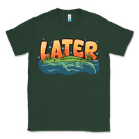 Sports Green Later Classic Tee - CowhideDigitalArt