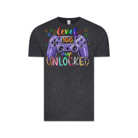 Vintage Black level days unclocked Vintage Tee - RacoonDesign