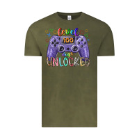 Vintage Olive level days unclocked Vintage Tee - RacoonDesign