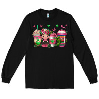 Black mexican coffee cups cafecito Long Sleeve Tee - Jasminsmagicworld