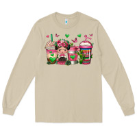 Mushroom mexican coffee cups cafecito Long Sleeve Tee - Jasminsmagicworld