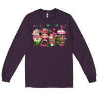 Plum mexican coffee cups cafecito Long Sleeve Tee - Jasminsmagicworld