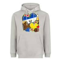 Moon Dust el salvador hearts Heavyweight Hoodie - NancyCooperArtShop