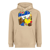 Mushroom el salvador hearts Heavyweight Hoodie - NancyCooperArtShop
