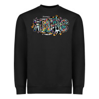 Black hope Heavyweight Sweatshirt - SublimationCraftShop