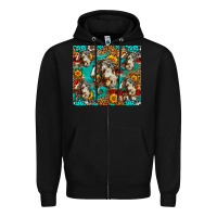 Black mustang horse western Zipper Hoodie - LillyAllenDesigns