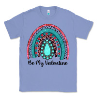 Colony Blue be my valentine gemstone rainbow Classic Tee - JahusDesignShop