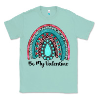 Seafoam be my valentine gemstone rainbow Classic Tee - JahusDesignShop