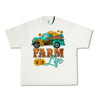 Pistachio farm truck  farm life with sunflower Urban Heavy Tee - HRA Design Shop