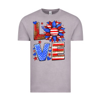 Vintage Zinc love america sunflower Vintage Tee - HRA Design Shop