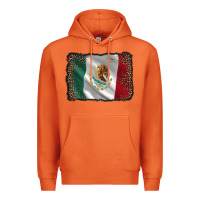 Carrot mexico flag black glitter leopard Premium Hoodie - AdoDesignShop