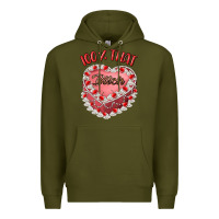 Army Green 100 that bitch Premium Hoodie - Artiststas