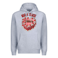 Heather Grey 100 that bitch Premium Hoodie - Artiststas