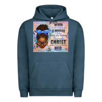 Pigment Midnight Navy Never Underestimate a Woman Who Does Urban Hoodie - texasbilliewilder