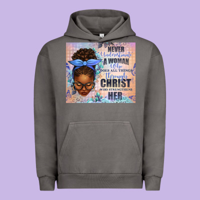 Never Underestimate A Woman Who Does Urban Hoodie Designed By Texasbilliewilder
