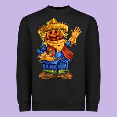 Scarecrow Heavyweight Sweatshirt Designed By Fadigitalartstudio