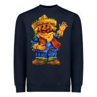 Navy scarecrow Heavyweight Sweatshirt - FaDigitalArtStudio