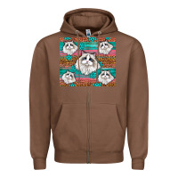 Chestnut Western Ragdoll Cat Zipper Hoodie - LillyAllenDesigns