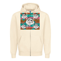 Sandshell Western Ragdoll Cat Zipper Hoodie - LillyAllenDesigns