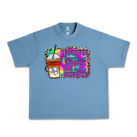 Pebble Blue iced coffee sarcasm Urban Heavy Tee - RacoonDesign