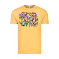 Vintage Mustard little miss mardi gras Vintage Tee - RacoonDesign