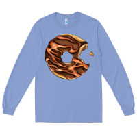 Colony Blue chocolate donut Long Sleeve Tee - AdoDesignShop