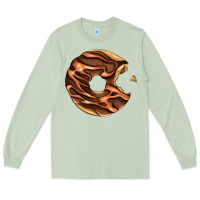 Matcha chocolate donut Long Sleeve Tee - AdoDesignShop