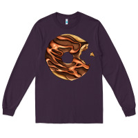 Plum chocolate donut Long Sleeve Tee - AdoDesignShop