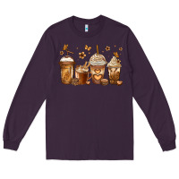 Plum melanin afro coffee cups Long Sleeve Tee - Jasminsmagicworld