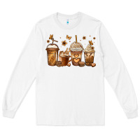 White melanin afro coffee cups Long Sleeve Tee - Jasminsmagicworld